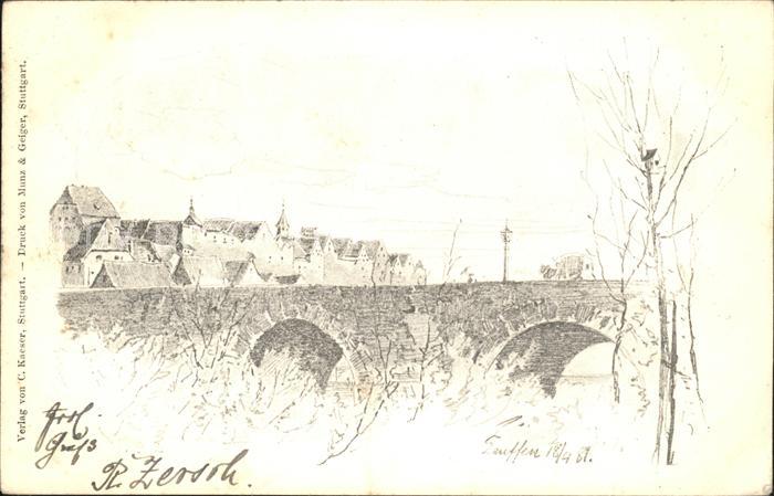 STUTTGART  CITY Bruecke