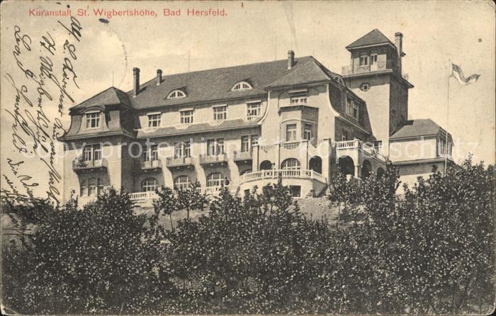 Bad Hersfeld Kurhanstalt St. Wigberlshoehe