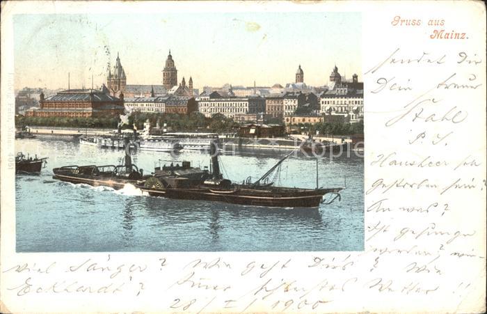 Mainz Rhein Dampfer