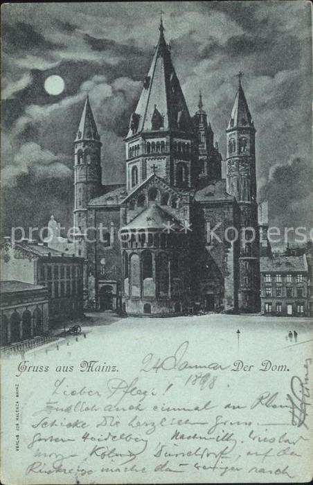 Mainz Rhein Der Dom