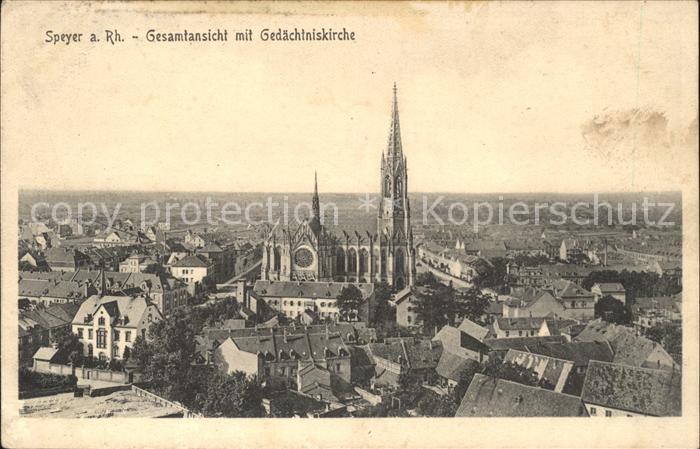 Speyer Rhein Gedaechtniskirche