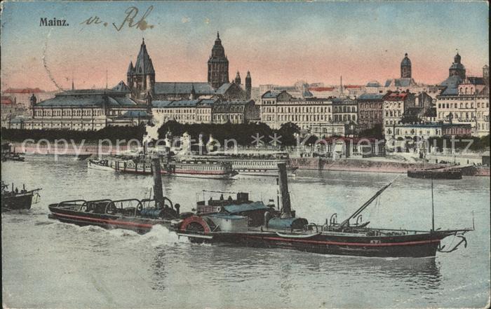 Mainz Rhein Dampfer