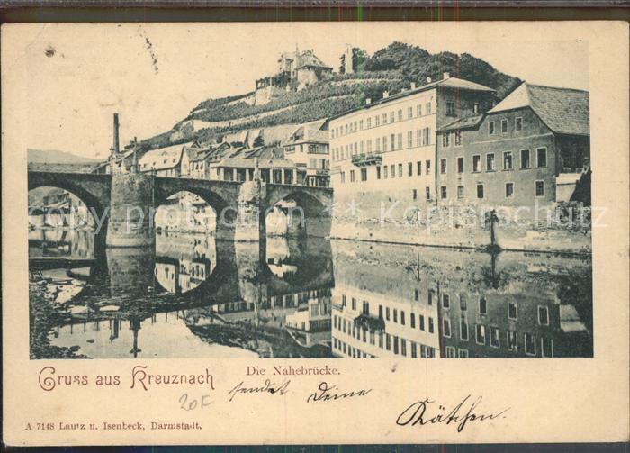 Bad Kreuznach Nahebruecke Bahnpost
