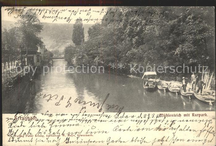 Bad Kreuznach Muehlenteich Kurpark