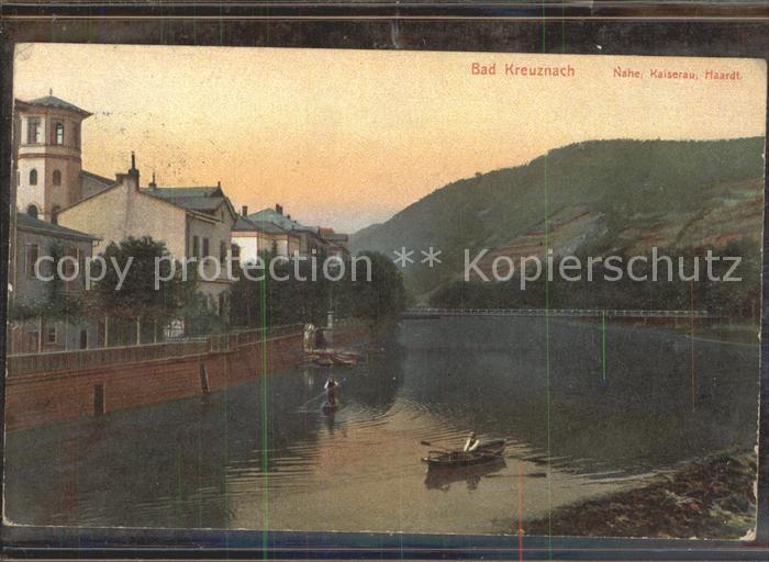Bad Kreuznach Nahe Kaiserau Haardt Bahnpost