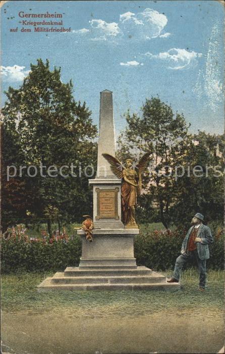 Germersheim Kriegerdenkmal Militaerfriedhof