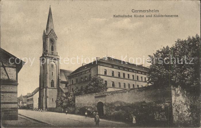 Germersheim Katholische Kirche Klosterkaserne
