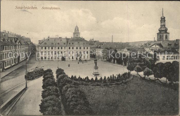 SAARBRueCKEN Saarland Schlossplatz