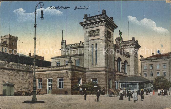 SAARBRueCKEN Saarland Bahnhof