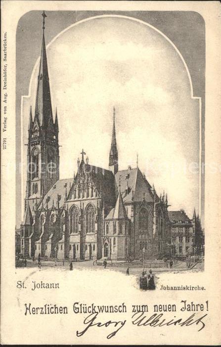 SAARBRueCKEN Saarland St. Johann Johanniskirche