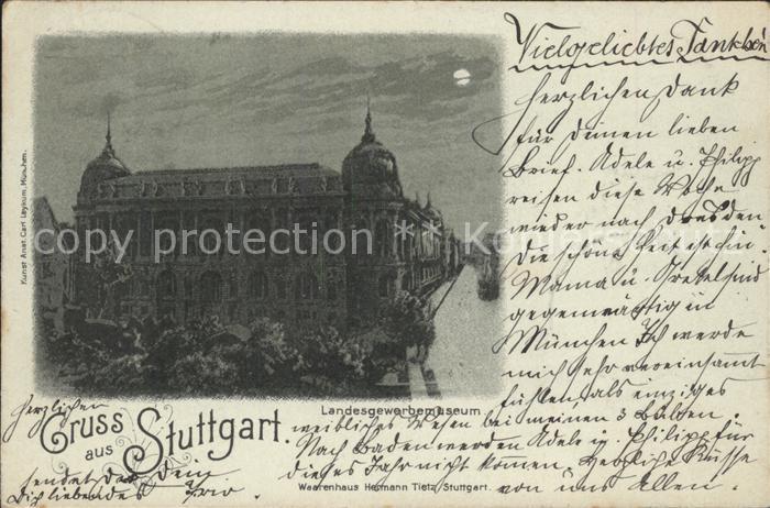 STUTTGART  CITY Landesgewerbemuseum