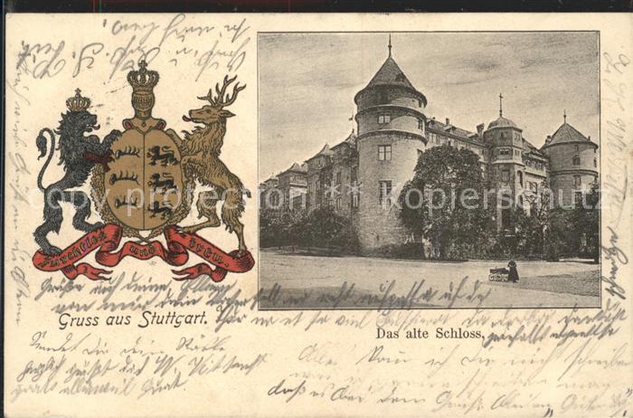 STUTTGART  CITY Alte Schloss
