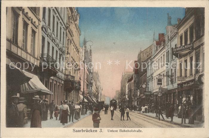 SAARBRueCKEN Saarland Untere Bahnhofstrasse