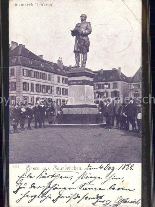 SAARBRueCKEN Saarland Bismarck-Denkmal