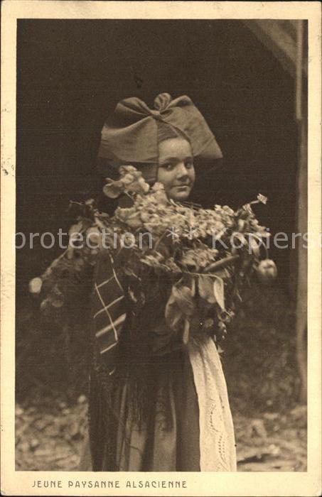 Trachten Alsace Jeune Paysanne Alsacienne