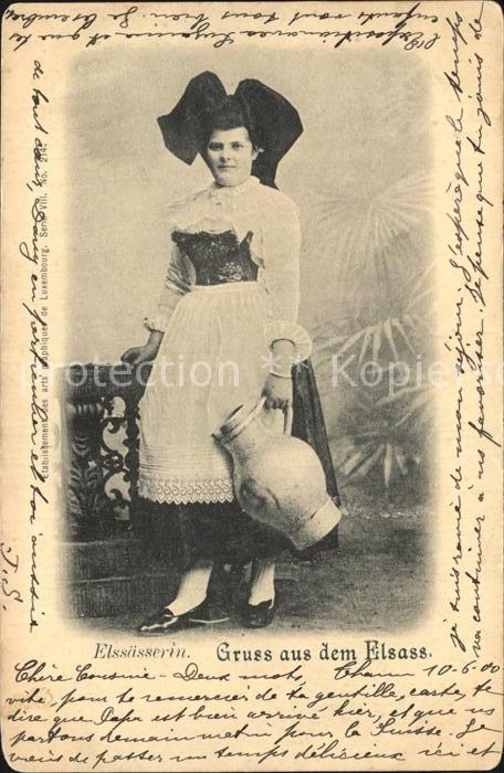 Trachten Alsace Elsässerin