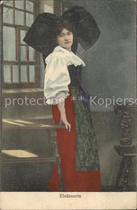 Trachten Alsace Elsässerin