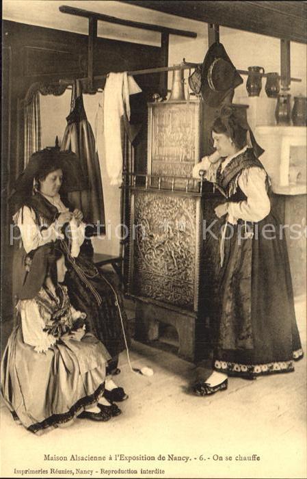 Trachten Alsace Maison Alsacienne Ecposition de Nancy O