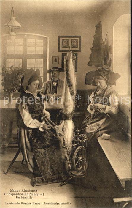 Trachten Alsace Maison Alsacienne Exposition de Nancy S