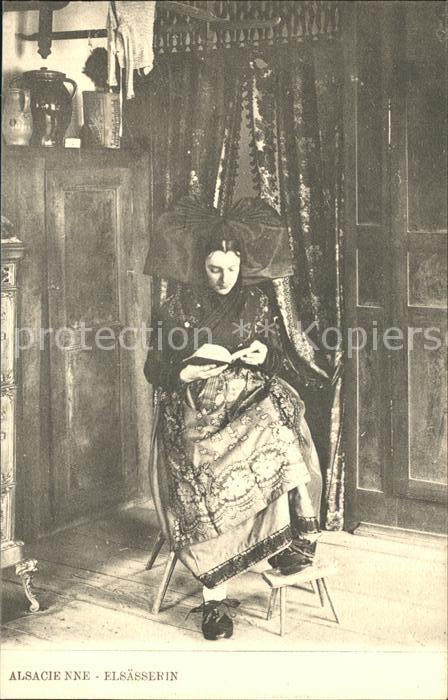 Trachten Alsace Elsässerin