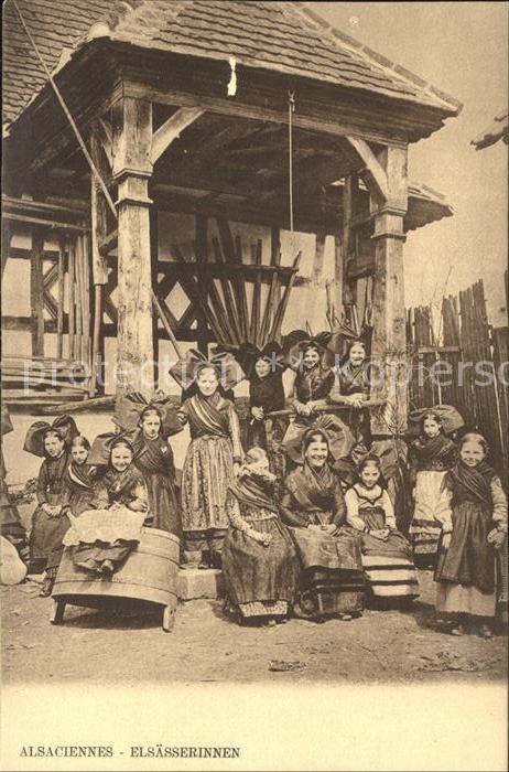 Trachten Alsace Elsässerinnen