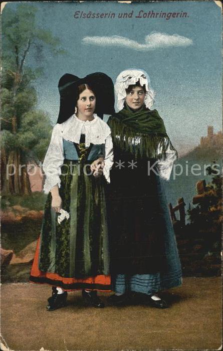 Trachten Frankreich Elsass Lothringen