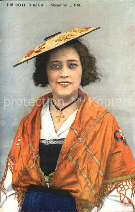 Trachten Frankreich Cote d_Azur Paysanne