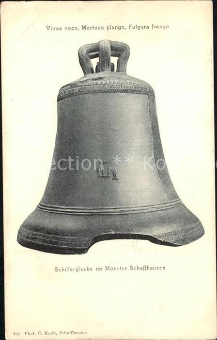 Kirchenglocke Churchbell Cloche Eglise Schillerglocke Münster Schaffhausen