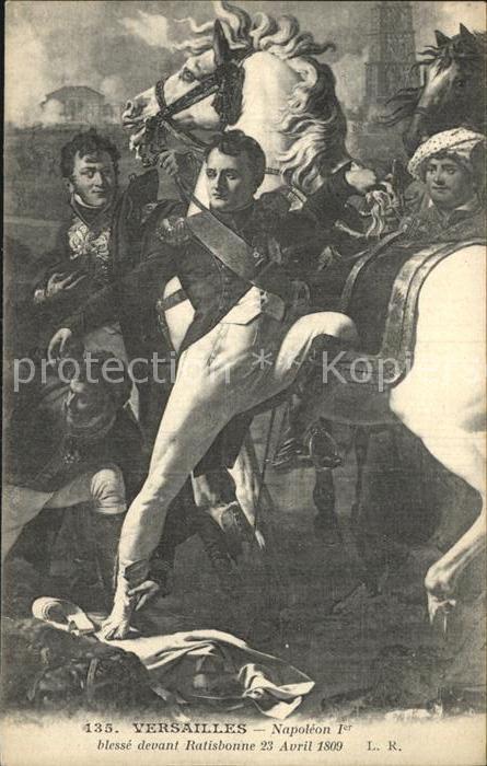 Napoleon Bonaparte Ratisbonne 23 Avril 1809 Versailles