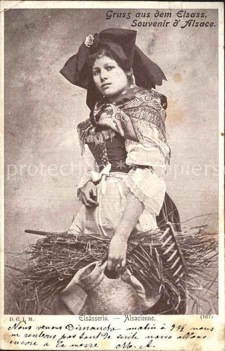 Trachten Alsace Elsässerin Alsacienne