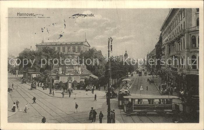Strassenbahn Hannover Georgstrasse