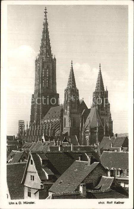 Foto Kellner Rolf Nr. 2641 Ulm Donau Münster