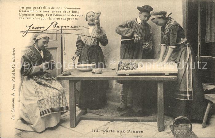 Trachten Frankreich Häkeln Spindel Backen Wein