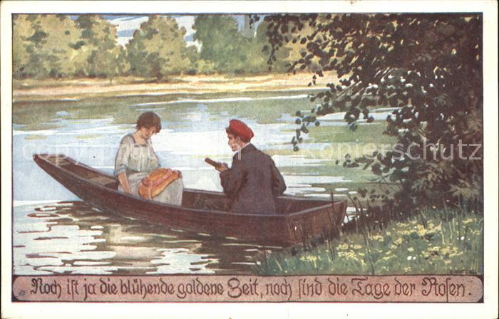 Kutzer E. Volksliederkarte Noch ist ja die blühen