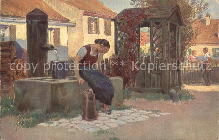 Hey Paul Nr. 34 Volksliederkarte Jetzt geh i ans Brü