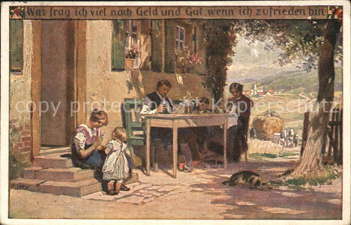 Hey Paul Nr. 51 Volksliederkarte Was frag ich viel n