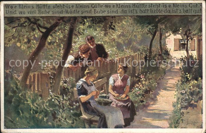 Hey Paul Nr. 66 Volksliederkarte Wo e klein's Hüttle