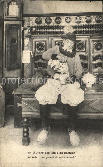 Trachten Frankreich Auteur des lits clos bretons