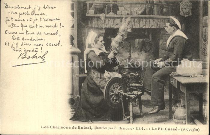 Spinnrad Chansons de Botrel Le Fil Casse