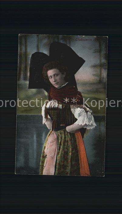 Trachten Alsace Elsässerin