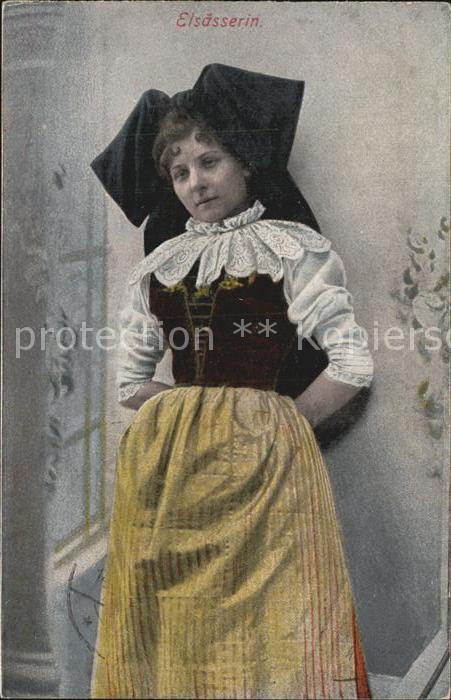 Trachten Alsace Elsässerin