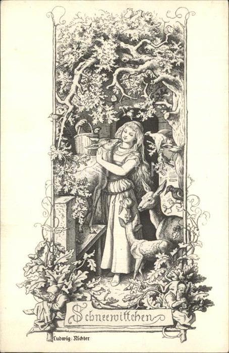 Richter Ludwig Schneewittchen Verlag Hermann A. Wiechm