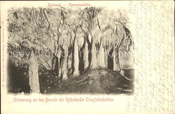 Hoehlen Caves Grottes Rübeland Hermannshöhle