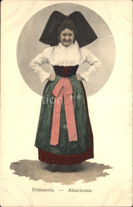 Trachten Alsace Elsässerin Alsacienne