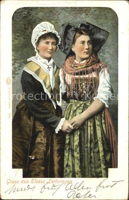 Trachten Alsace Elsass Lothringen