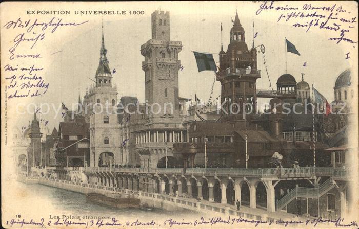 Exposition Universelle Paris 1900 Les Palais etrangers