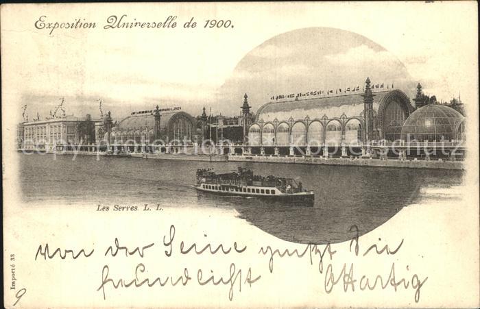 Exposition Universelle Paris 1900 Les Serres