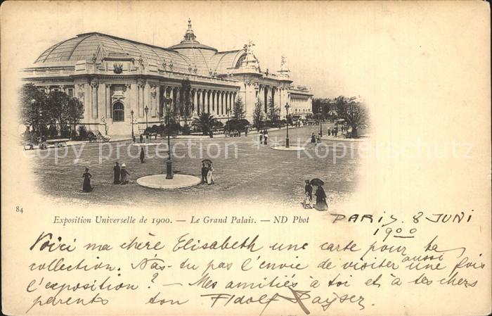 Exposition Universelle Paris 1900 Grand Palais