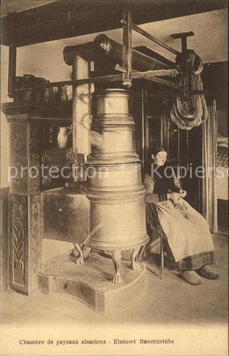 Bauernhaus Elsass Bauernstube Chambre de paysans a