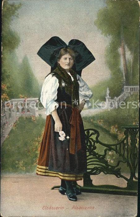 Trachten Alsace Elsässerin Alsacienne
